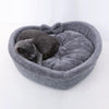 Comfortable bed&#39;s cats heart form | Shaped kennel for pets - FANTASY BIG STORE