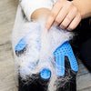HAIR REMOVAL GLOVE™ and HAIR REMOVAL BRUSH™ | For cat and dog | Removes hair with gentle massage - FANTASY BIG STORE