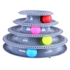 Interactive cats play tower with colored rotating balls | Multilevel game - FANTASY BIG STORE