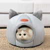 Kennel Cat™ | Warm and comfortable cashmere cat tent-shaped bed - FANTASY BIG STORE