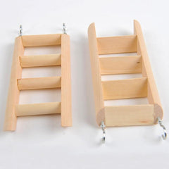 Small wooden ladder worked for hamster climbing - FANTASY BIG STORE