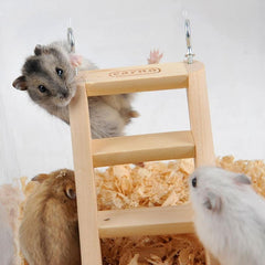 Small wooden ladder worked for hamster climbing - FANTASY BIG STORE