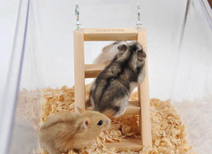 Small wooden ladder worked for hamster climbing - FANTASY BIG STORE
