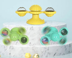 Turn Girella™ | Spinner toy for cats | With catnip - FANTASY BIG STORE